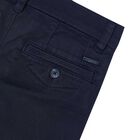 Boys Navy Blue Trousers, 2, hi-res