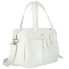 شنطة مواليد جلد باللون الكريمي للأطفال , 4, hi-res