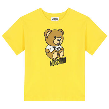 Yellow Teddy Bear Logo T-Shirt
