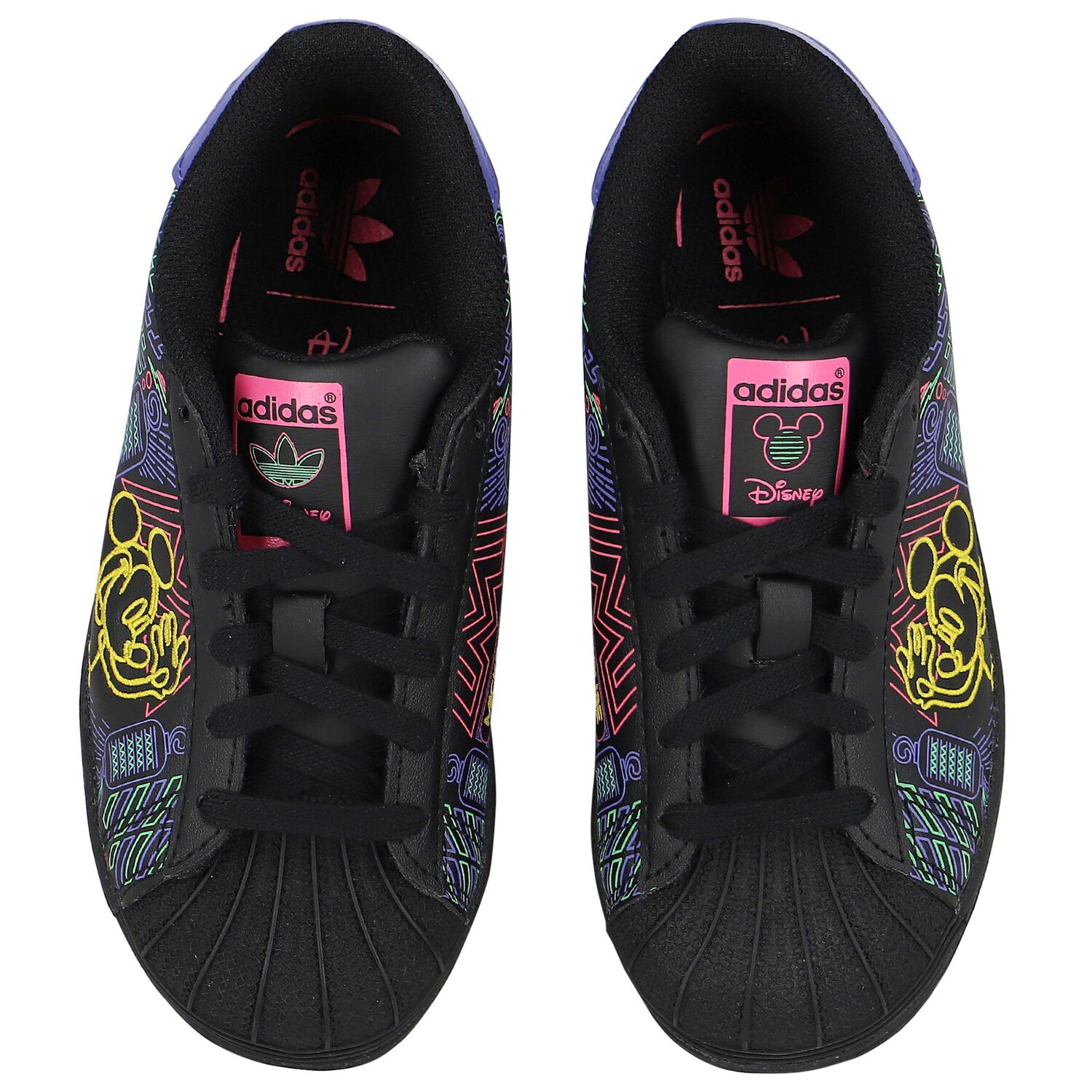 Black Superstar Trainers, 1, hi-res image number null