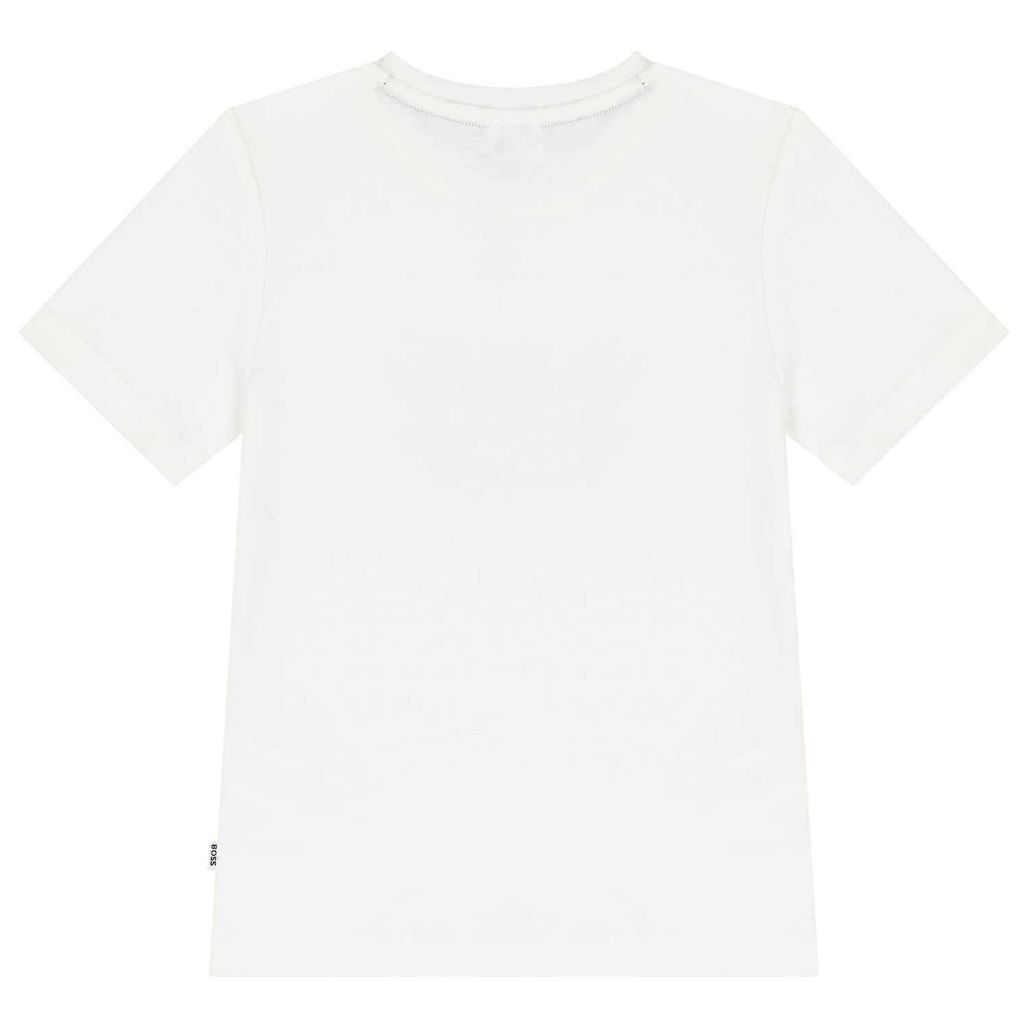 Boys White Dragon Logo T-Shirt, 2, hi-res