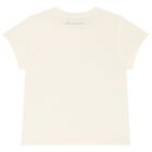 Girls Beige Choupette Logo T-Shirt, 2, hi-res