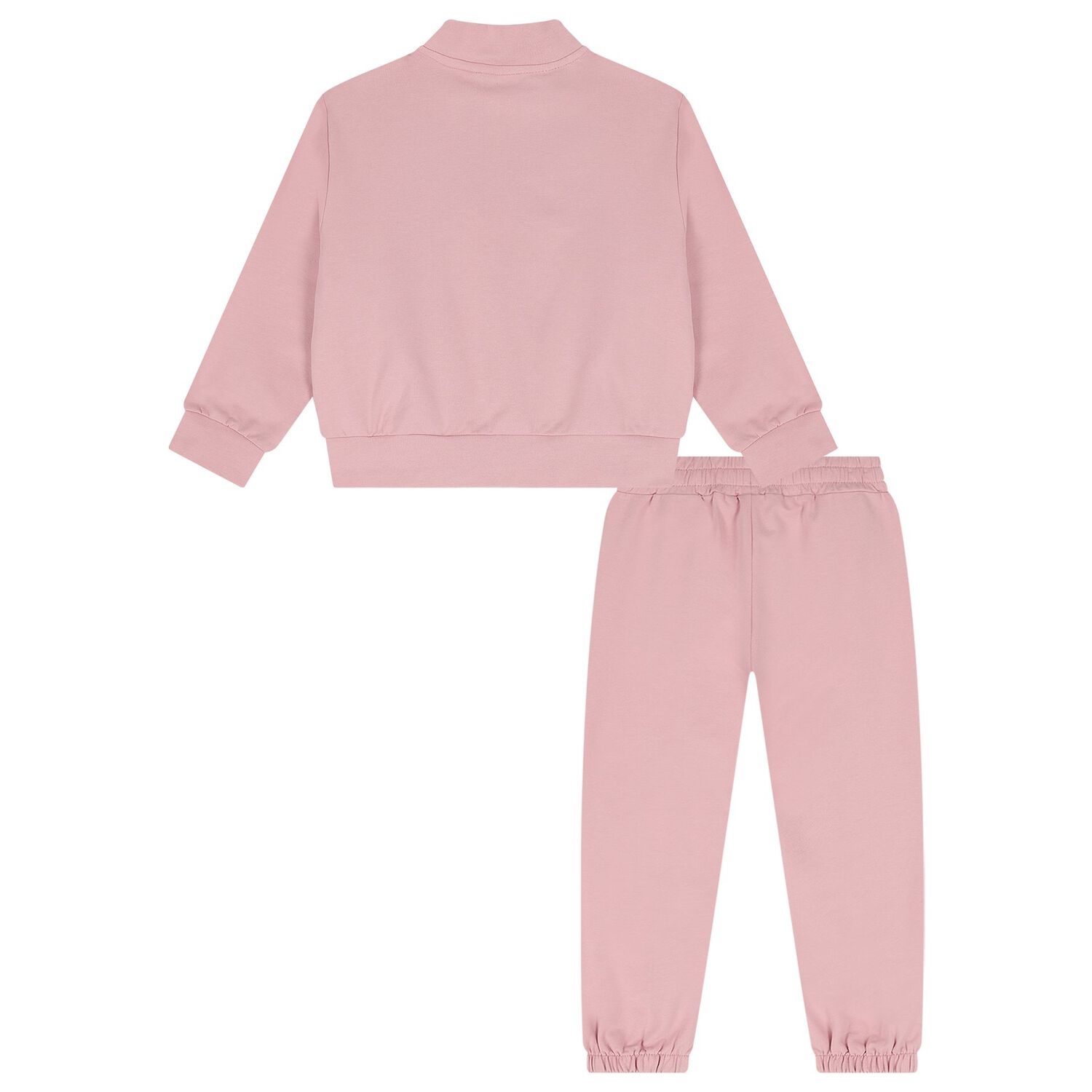 Girls Pink Teddy Bear Tracksuit, 1, hi-res