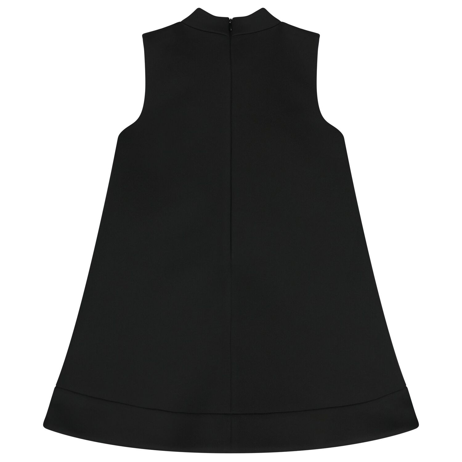 Girls Black & White Floral Dress, 1, hi-res