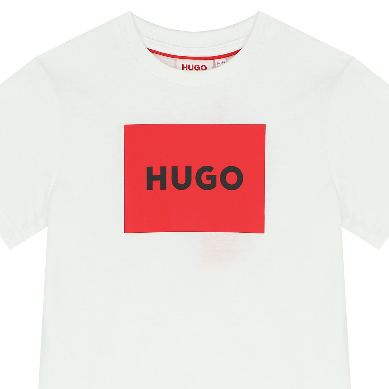 Boys White Logo T-Shirt, 2, hi-res