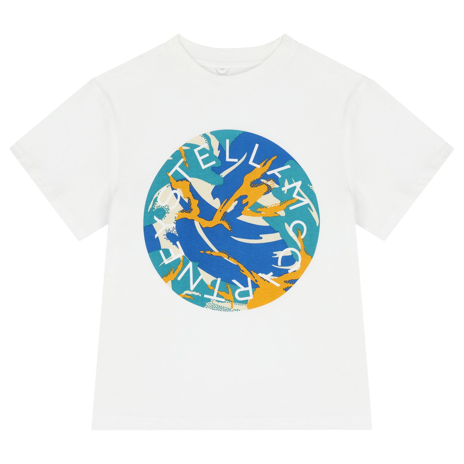Boys White Logo T-Shirt, 1, hi-res