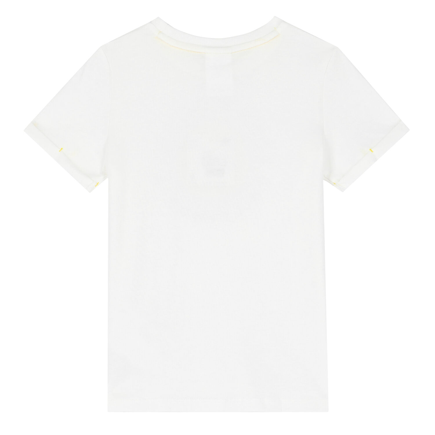 تيشيرت بالشعار باللون الأبيض للأولاد, 1, hi-res image number null