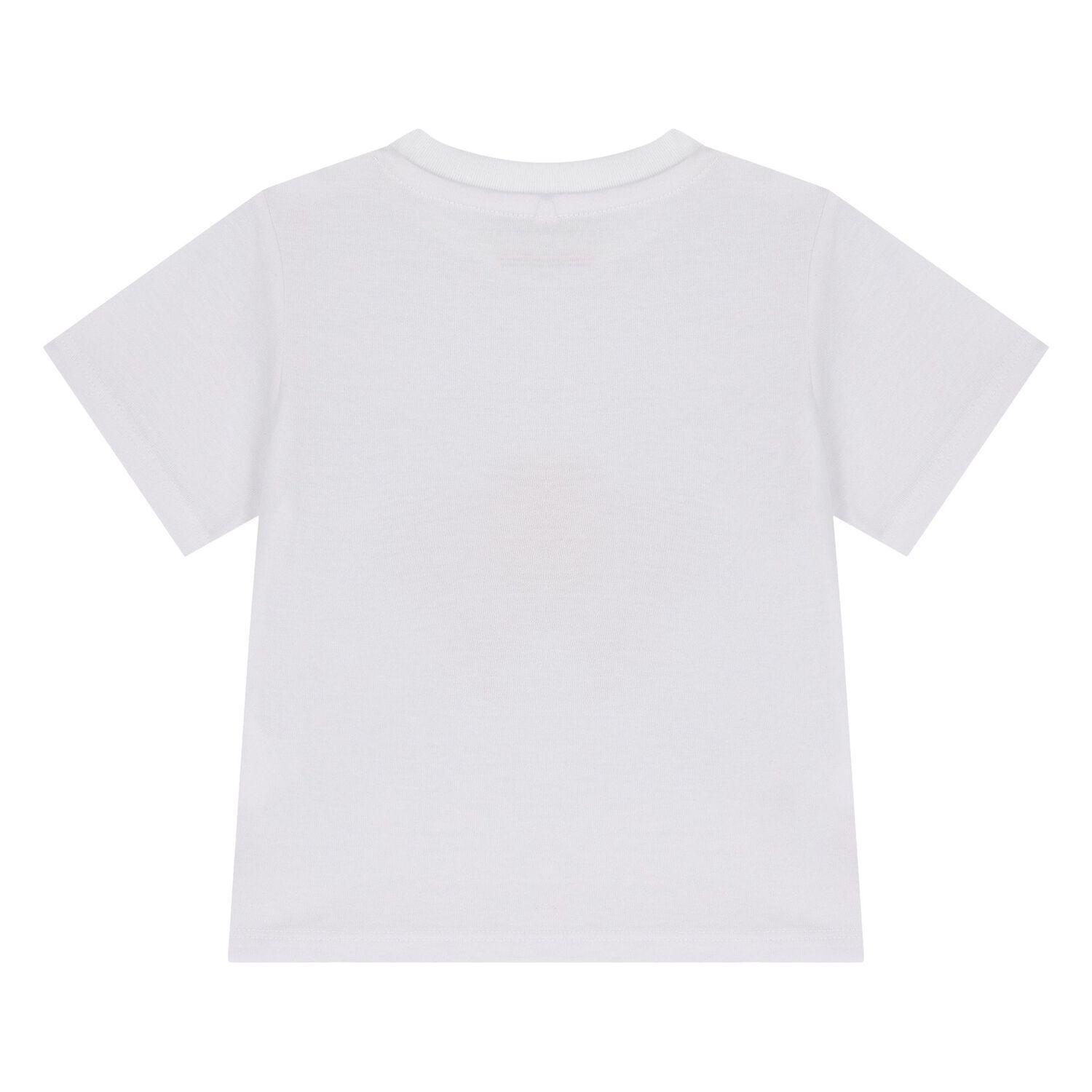 تيشيرت بنات بطبعه قلب باللون الابيض , 1, hi-res