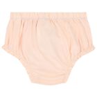 طقم فستان بنات شيفون بطبعة الزهور باللون الوردي, 1, hi-res