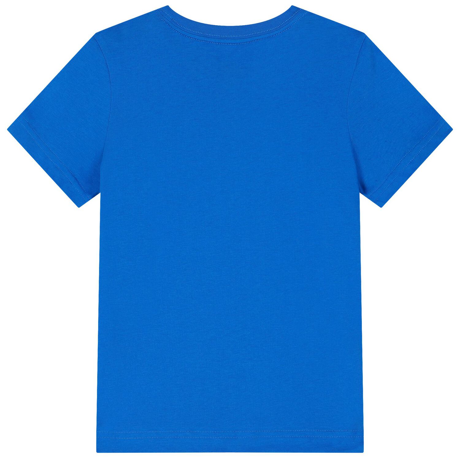 طقم شورت أولاد بالشعار باللون الأزرق والأسود, 8, hi-res