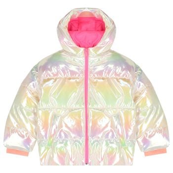 جاكيت منفوخ  باللون العاجي باللون للبنات