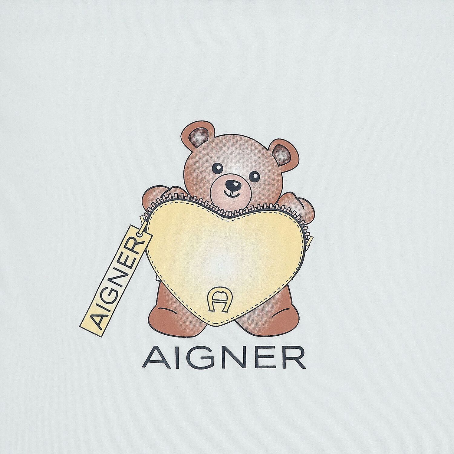 مدس اولاد بطبعه تيدى بير باللون الازرق والابيض , 1, hi-res