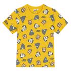 Boys Yellow & Navy Blue Shorts Set, 2, hi-res