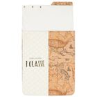 مدس أطفال بطبعة خريطة باللون البيج و العاجي, 1, hi-res