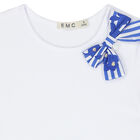 فستان بفيونكة باللون الأبيض وأزرق, 1, hi-res