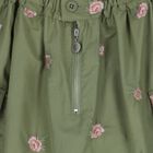 Girls Green Floral Skirt, 1, hi-res