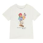 Baby Boys White Polo Bear T-Shirt, 1, hi-res