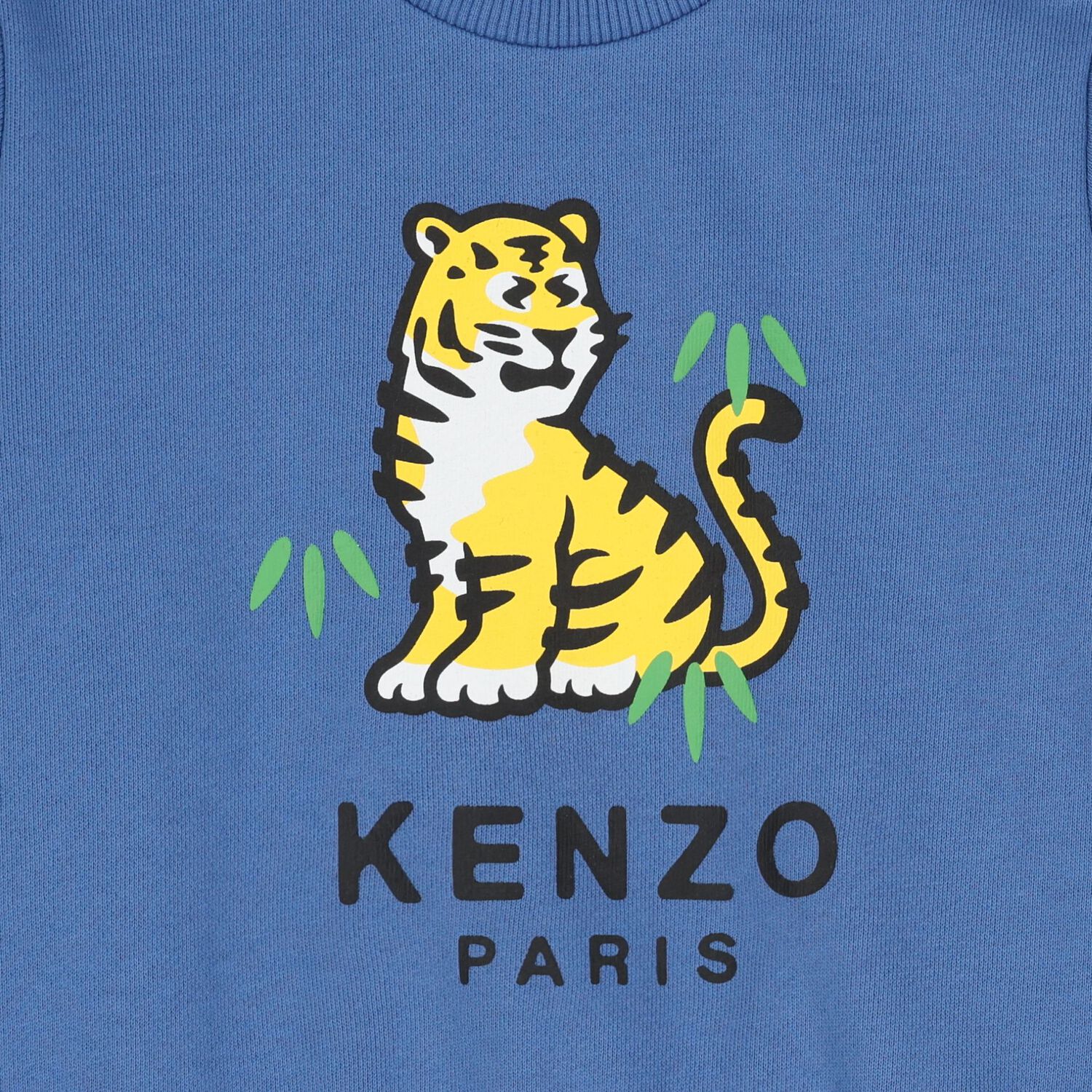 بدله رياضيه للاطفال بالشعار بطبعه نمر باللون الازرق , 2, hi-res image number null