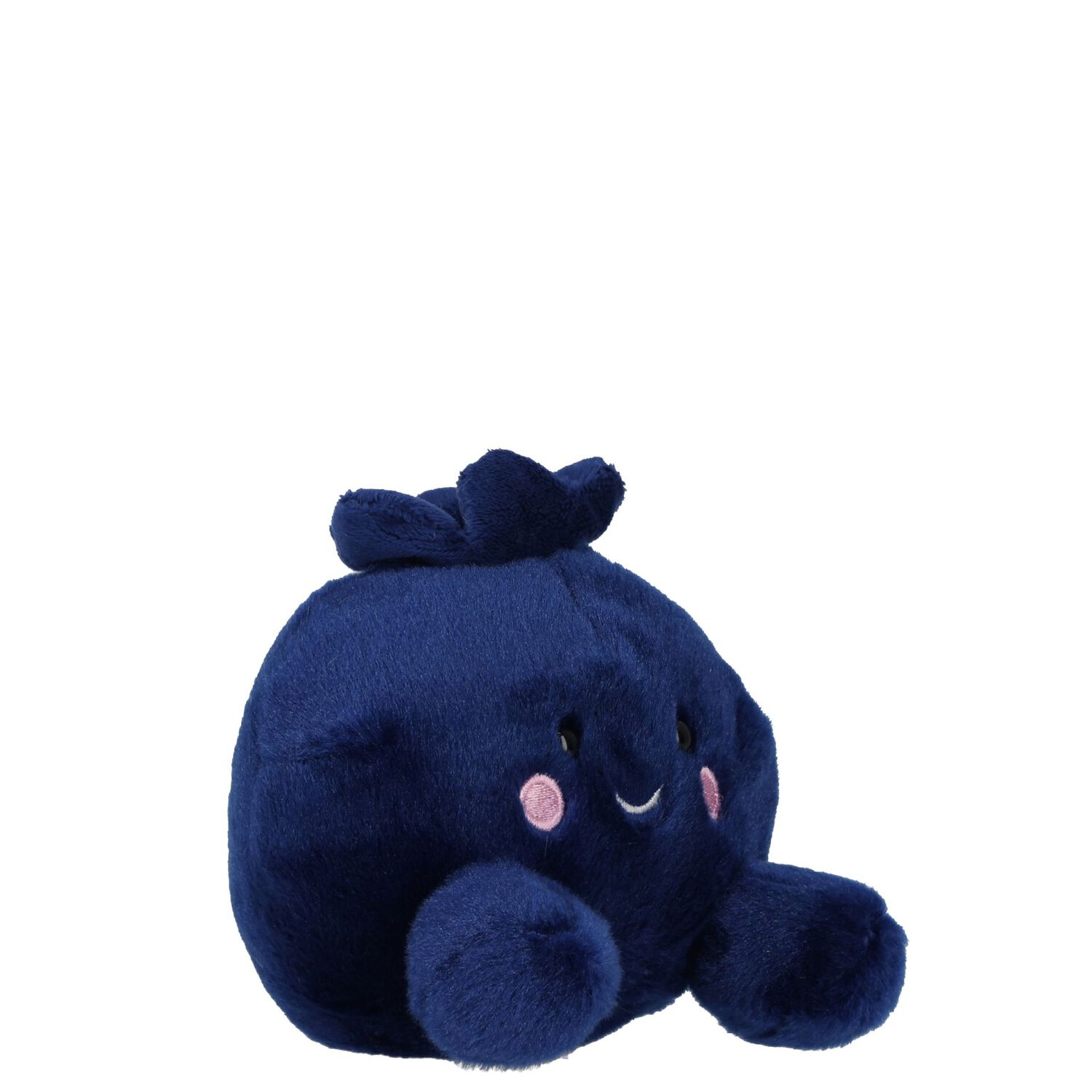Palm Pals Navy Blue Blueberry Soft Toy ( 12CM ), 1, hi-res