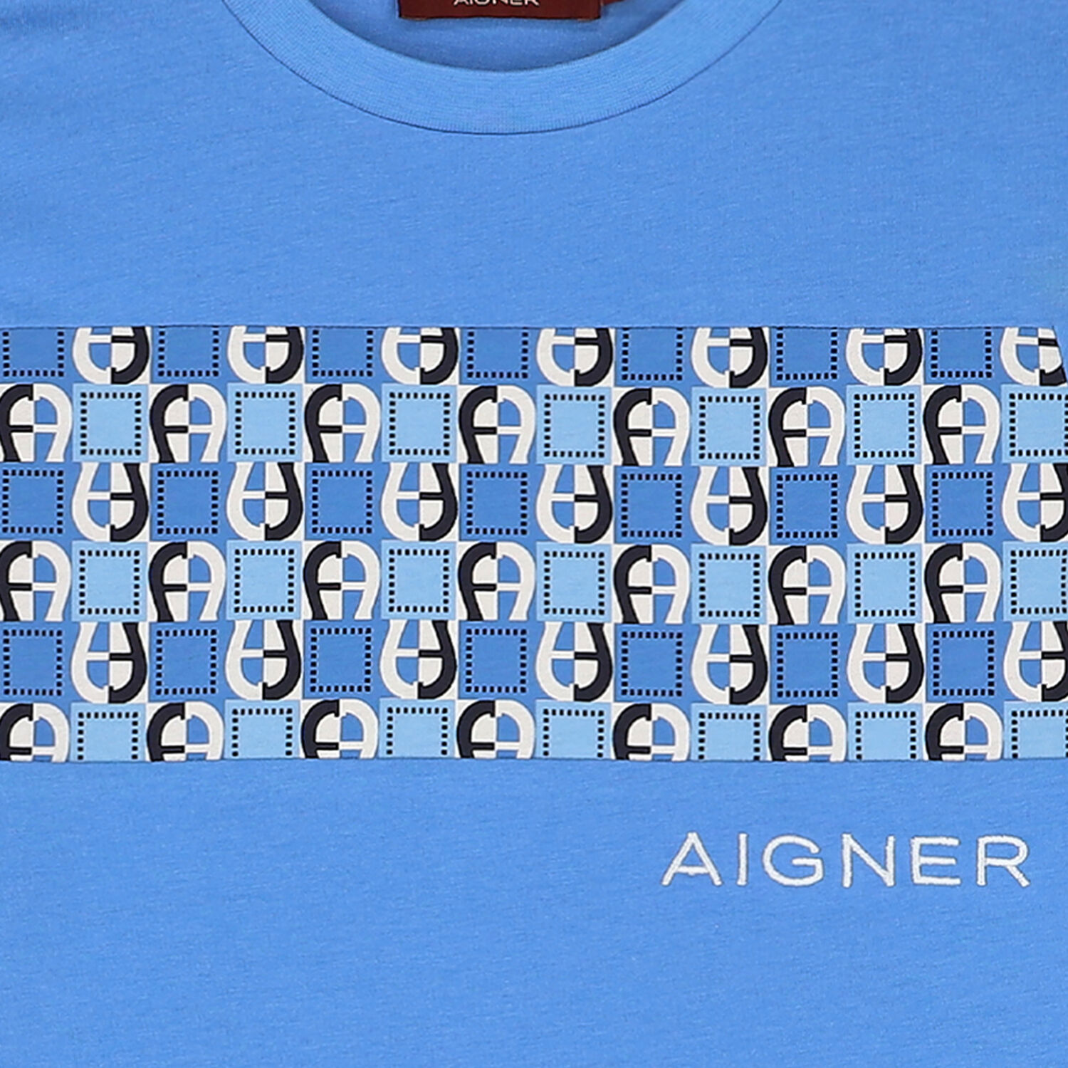 تيشيؤت بالشعار باللون الأزرق للأولاد, 1, hi-res