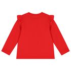 طقم بنات ليغنز بشعار تيدي  باللون الأحمر و العاجي  , 1, hi-res