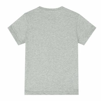 Boys Grey Logo T-Shirt