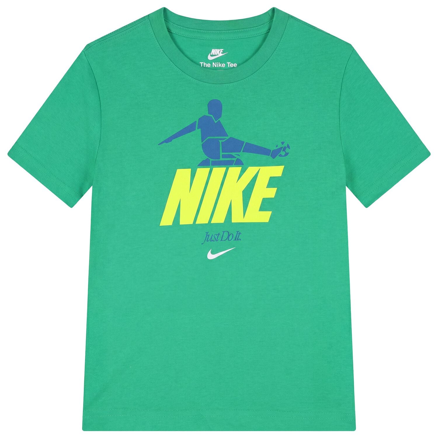 Boys Green Logo T-Shirt, 2, hi-res