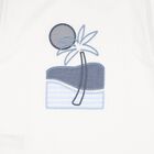 Boys White & Blue Striped Shorts Set, 1, hi-res