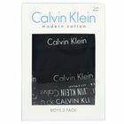 شورت بوكسر باللون الاسود للاولاد (قطعتين), 1, hi-res