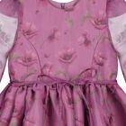 فستان بنات مزين بزهور باللون البنفسجى, 1, hi-res