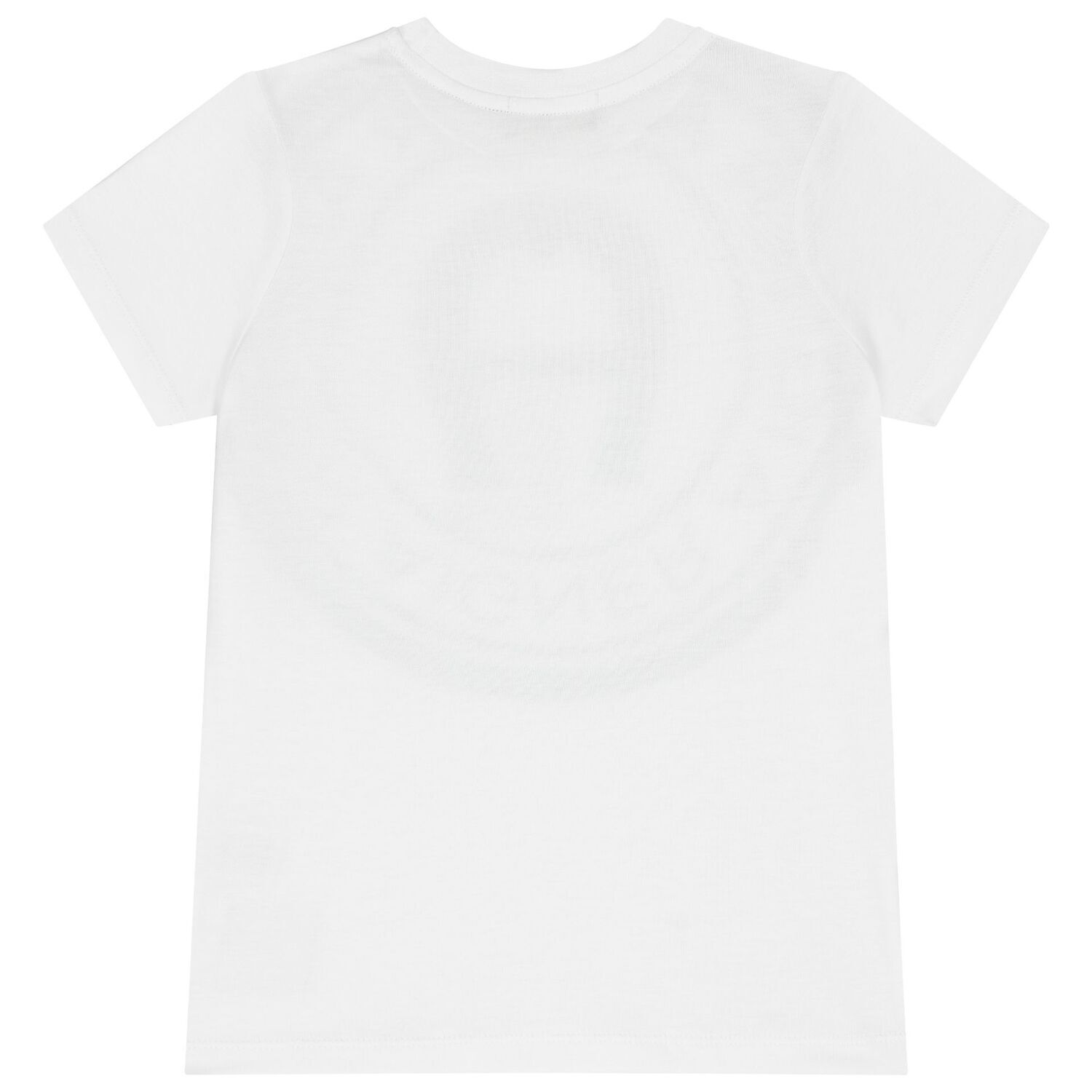 Boys White Logo T-Shirt, 1, hi-res image number null