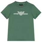 Boys Black, Ivory & Green T-Shirts (3 Pack), 2, hi-res