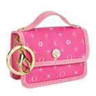  Girls Pink Mini Handbag Keychain ( 9CM ), 1, hi-res