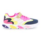 Girls Multi-Coloured Logo Trainers, 1, hi-res