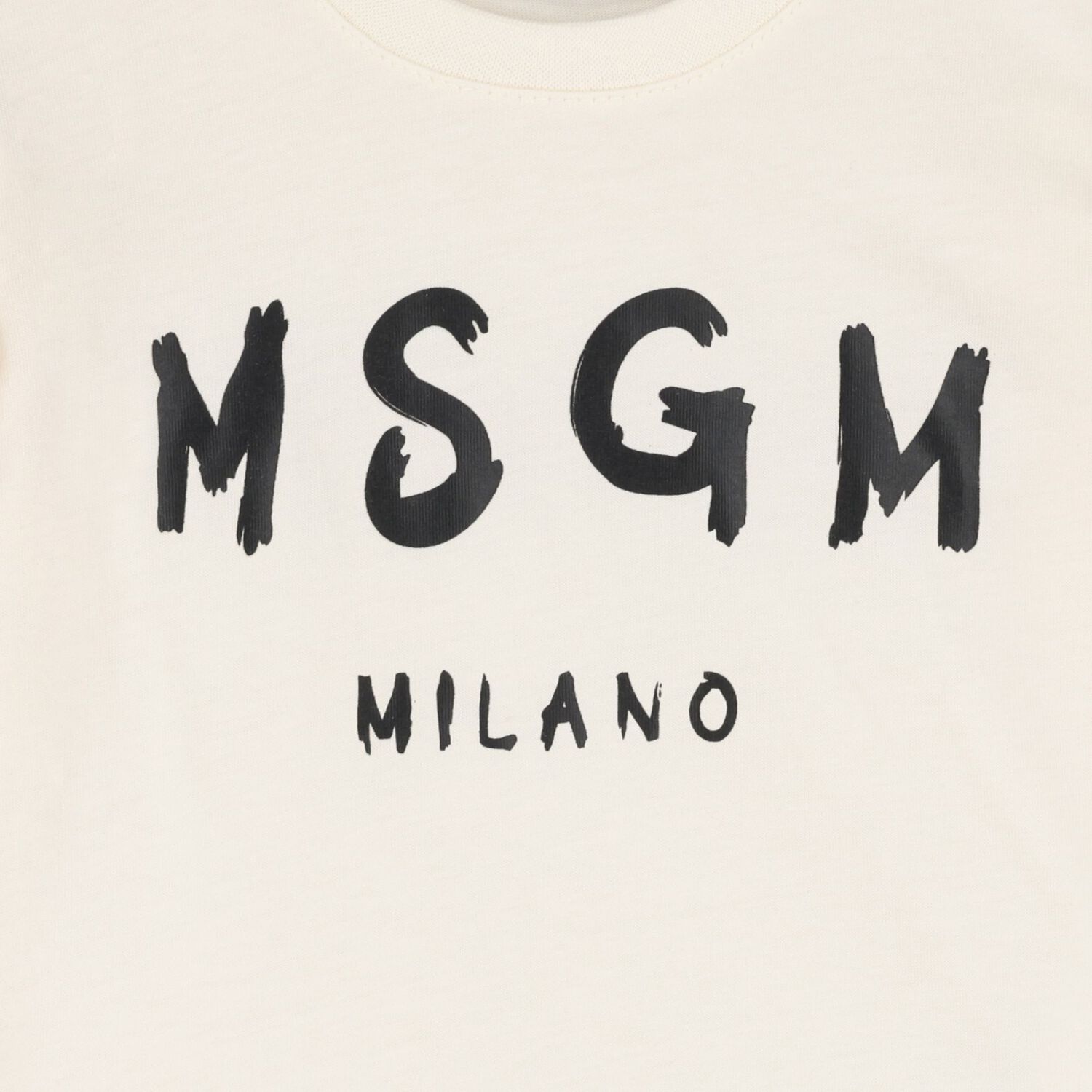 Younger Girls Ivory & Black Leggings Set, 1, hi-res