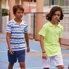 Boys Neon Yellow Polo Shirt, 1, hi-res