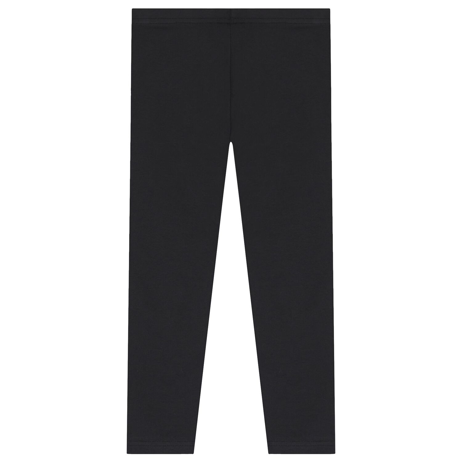 Girls Black Logo Heart Leggings Set, 1, hi-res