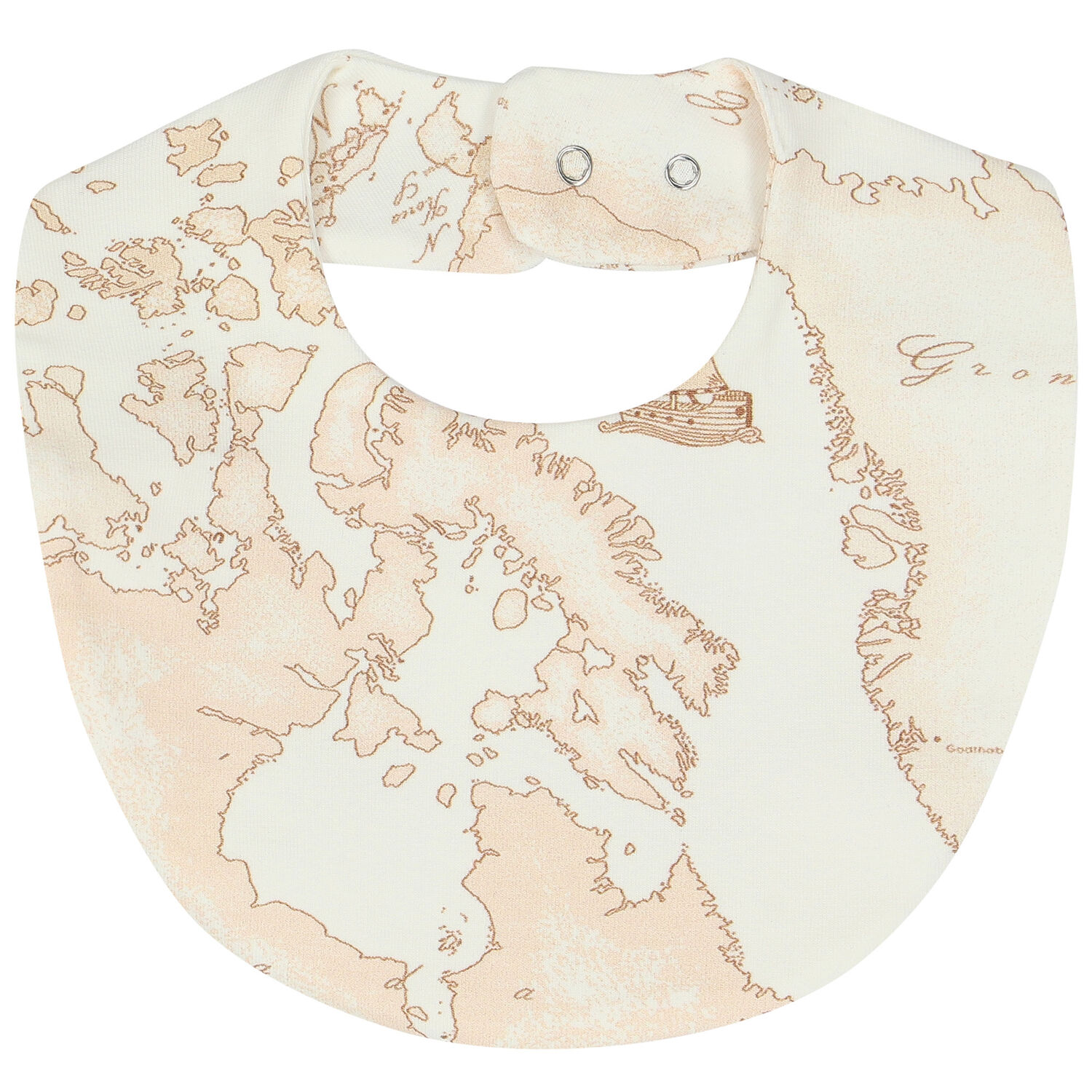 Beige & Ivory Geo Map Babygrow Set, 4, hi-res