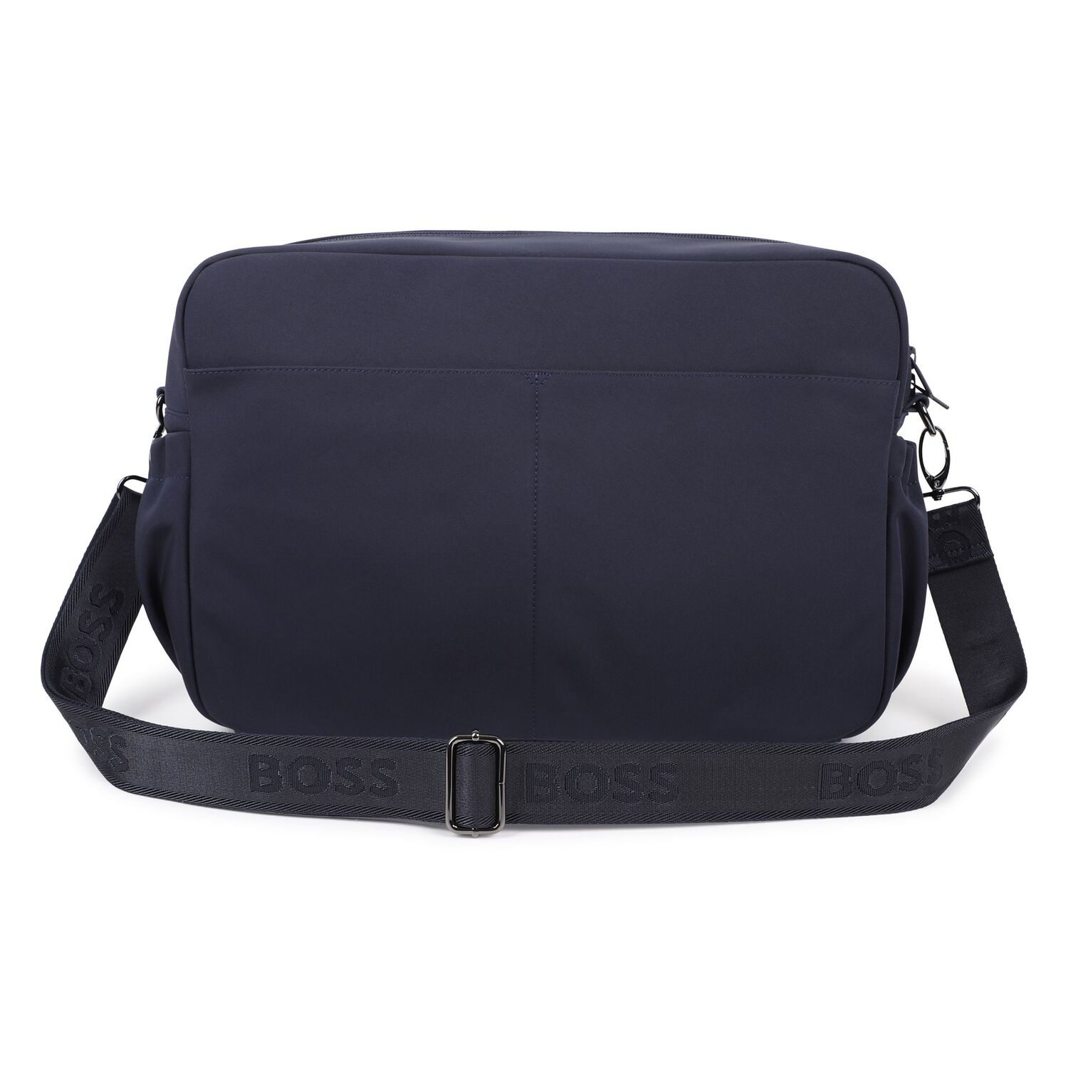 Navy Blue Logo Red Panda  Baby Changing Bag, 2, hi-res