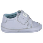 Baby Boys Blue Logo Pre Walker Shoes, 1, hi-res
