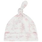 طقم هدايا ملابس أطفال للبنات الصغيرات باللونين الأبيض والوردي بنقشة البجعة, 1, hi-res