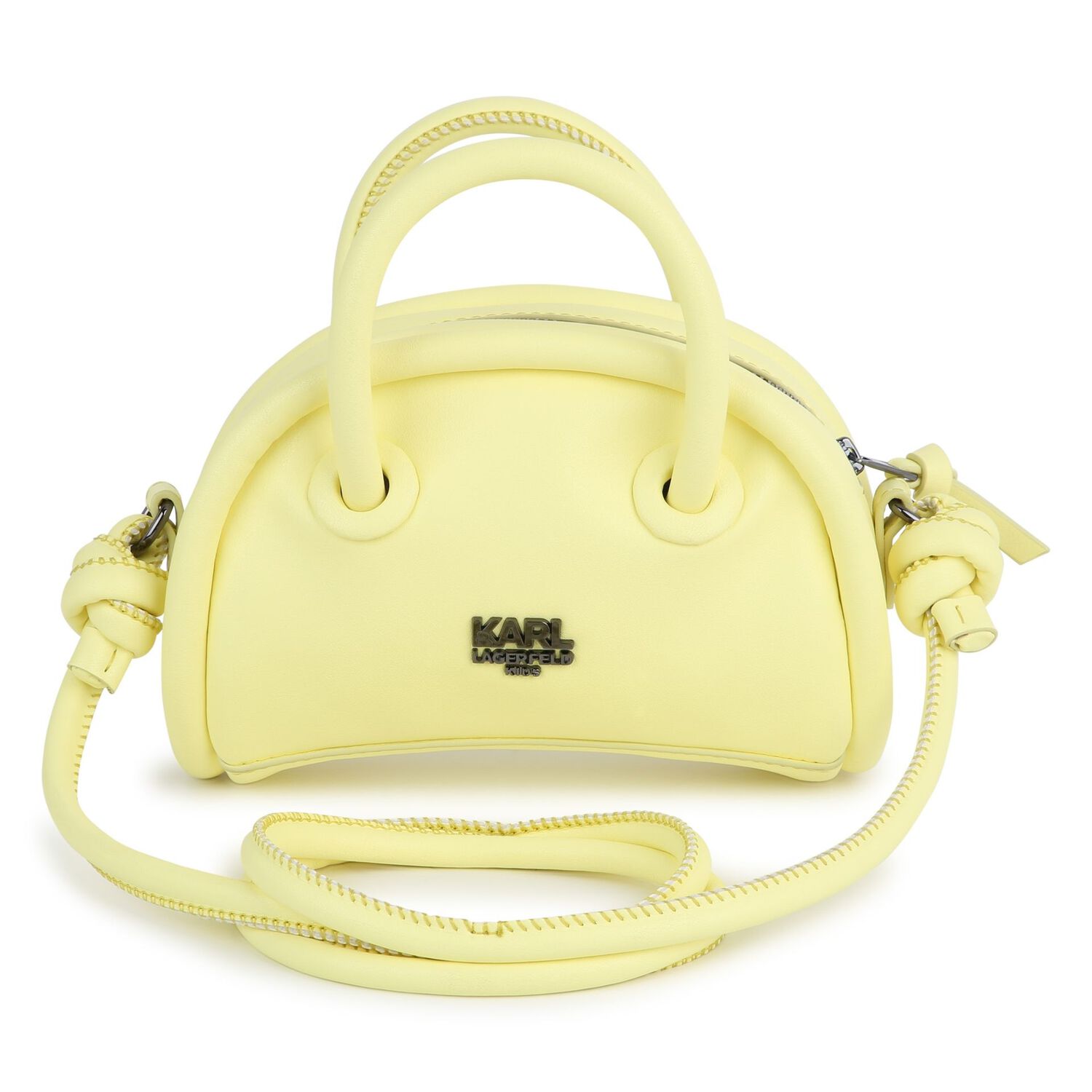 Girls Yellow Choupette Shoulder Bag, 2, hi-res