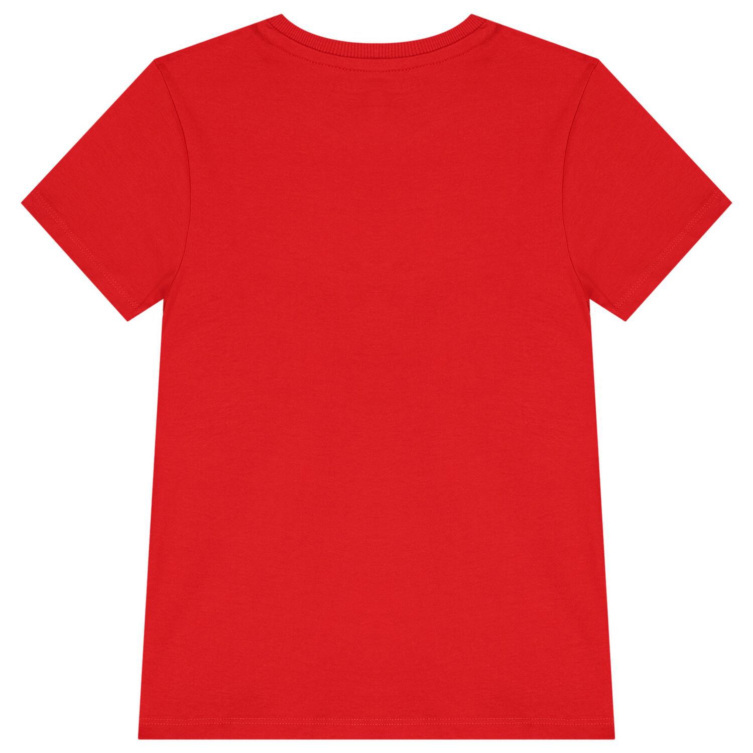 Boys Red Logo T-Shirt, 1, hi-res image number null