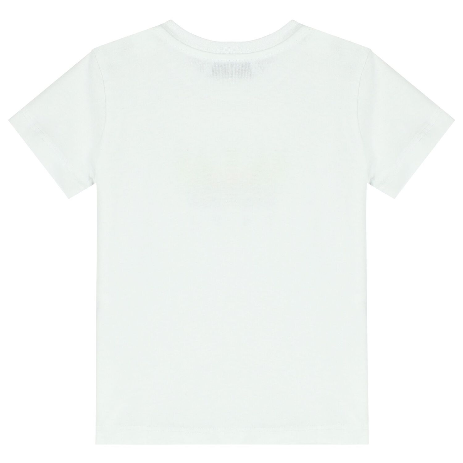 Younger Boys white Logo Shorts Set, 1, hi-res