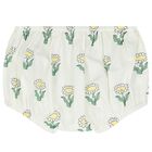 Younger Girls Ivory Daisy Dress Set, 1, hi-res