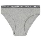 Girls White, Grey, Beige & Black Bikini Brief ( 5-Pack ), 1, hi-res