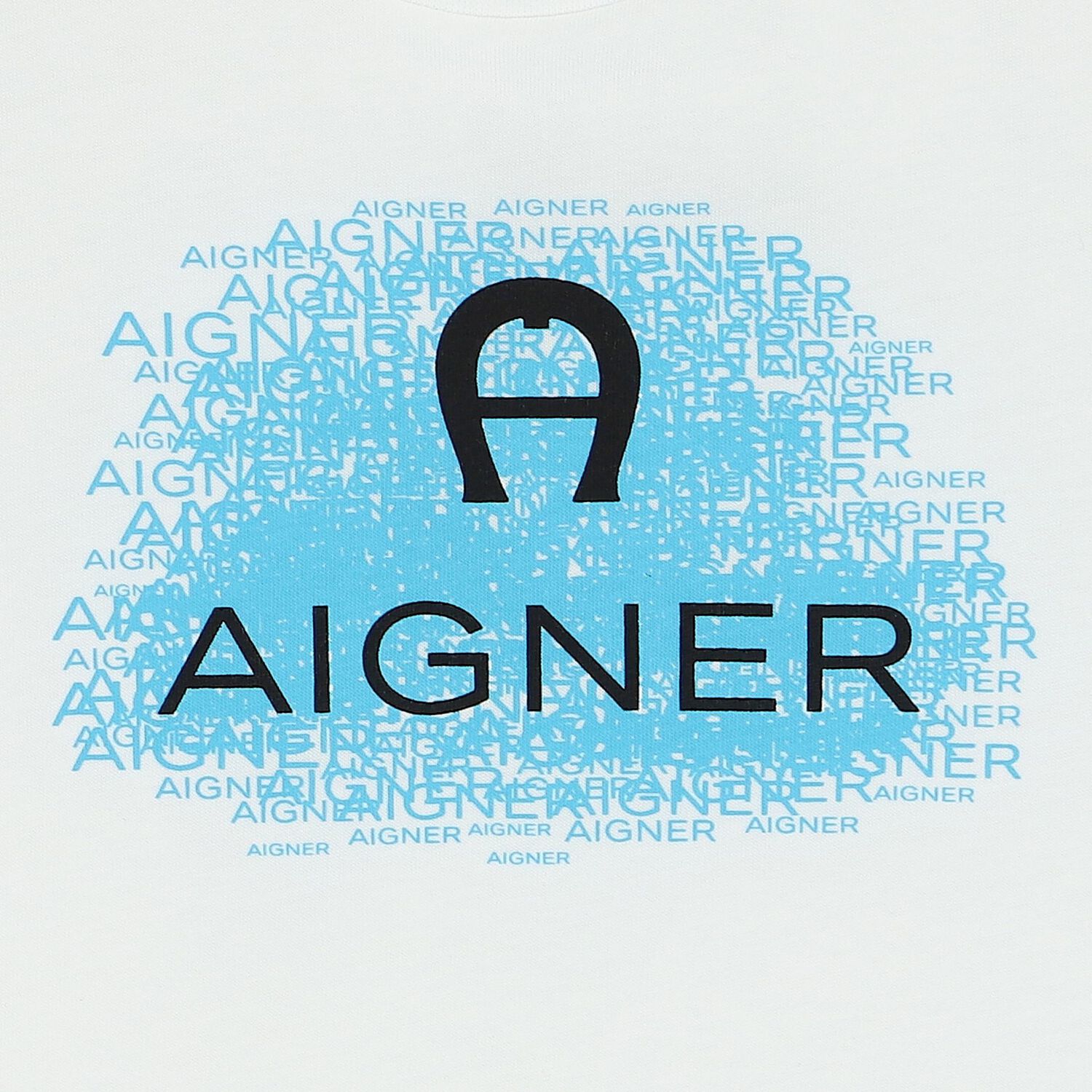 Younger Boys White Logo T-Shirt, 1, hi-res