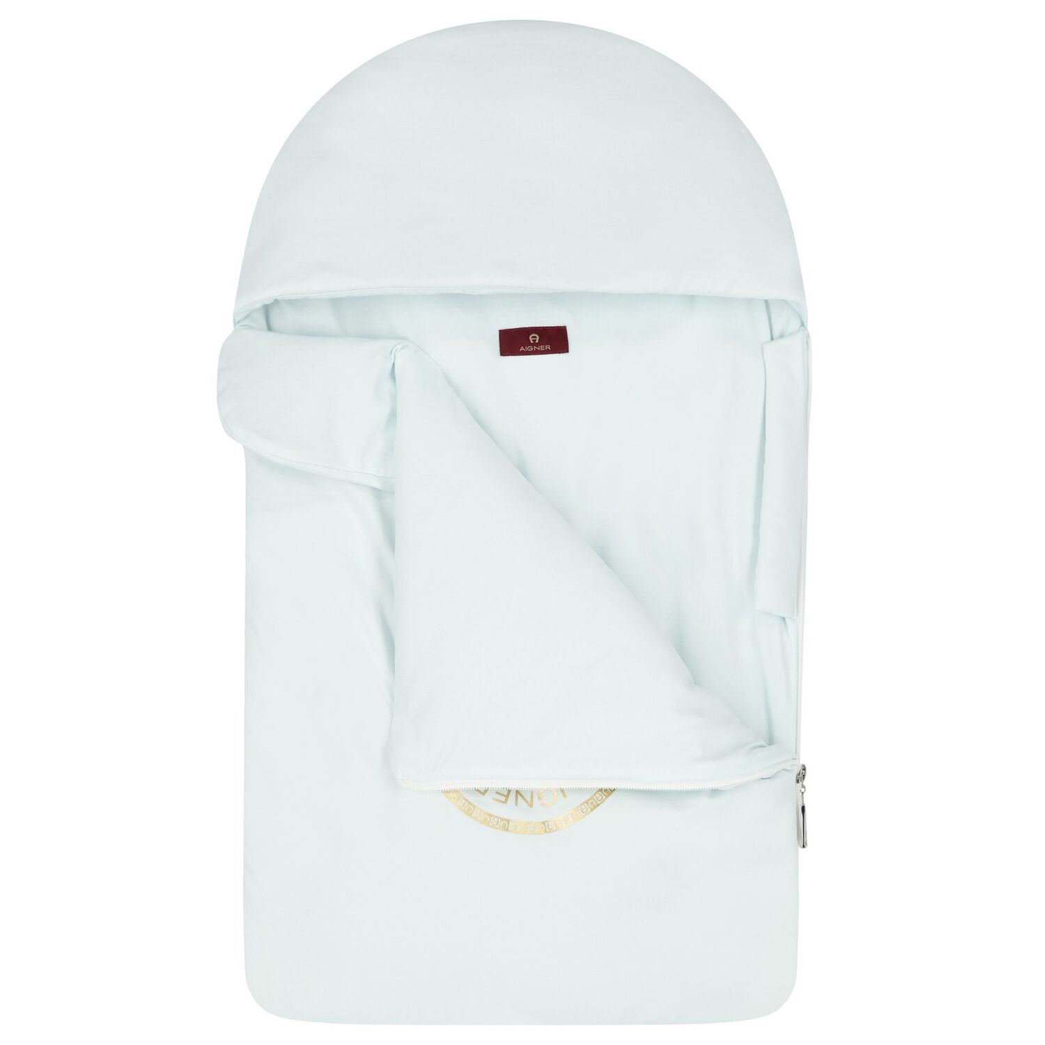 مدس أولاد بالشعار باللون الازرق والذهبي, 3, hi-res