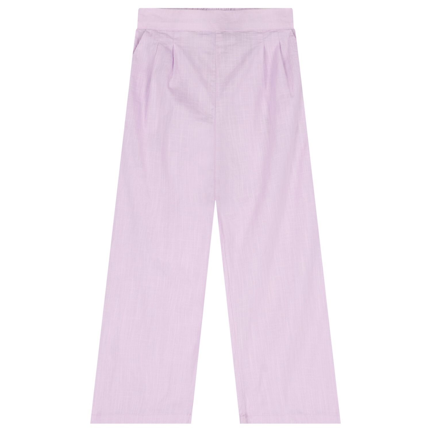 طقم بنطلون بطبعة زهور ثلاثية الأبعاد باللون البنفسجي للبنات , 2, hi-res