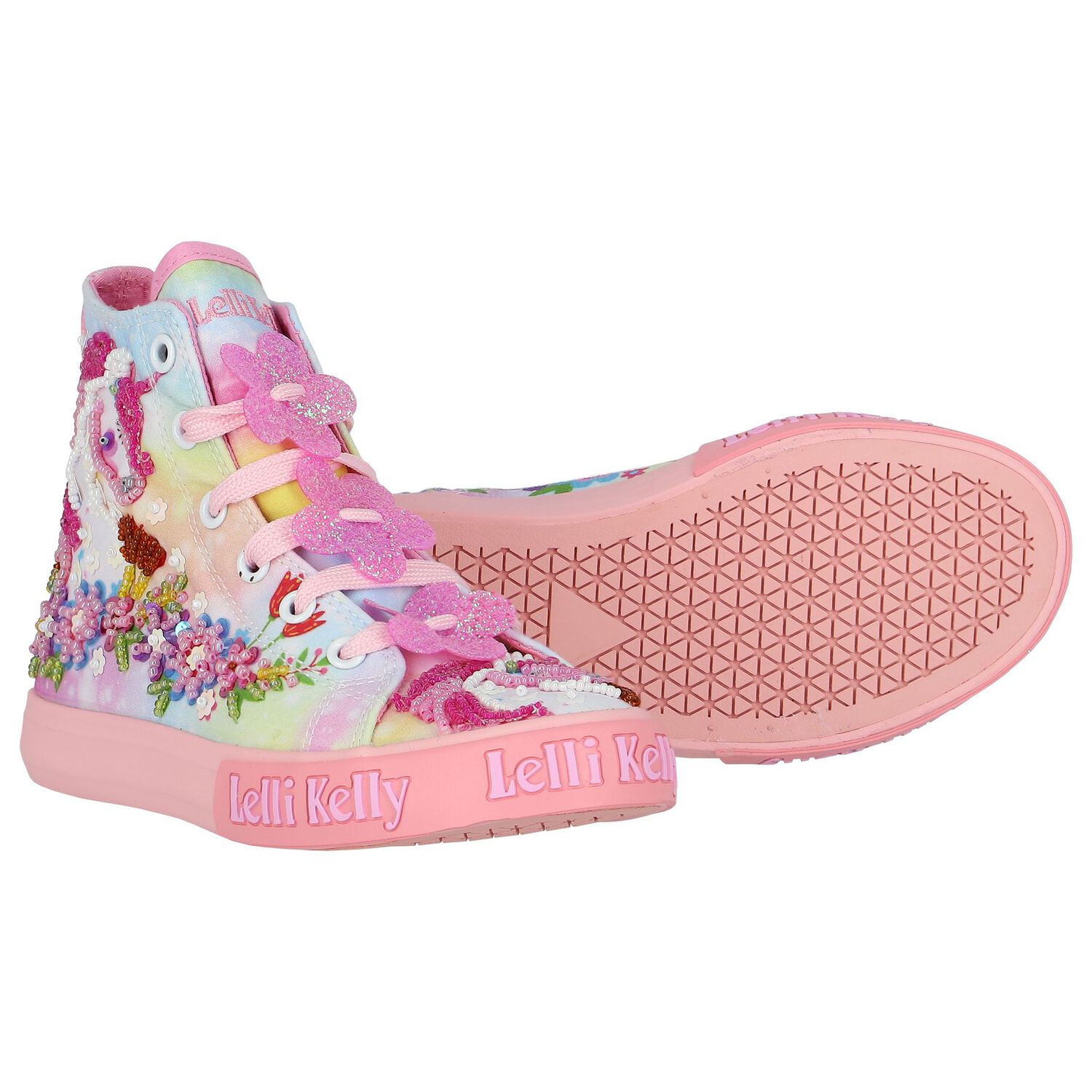 Girls Multi-Colored Unicorn Trainers, 1, hi-res image number null
